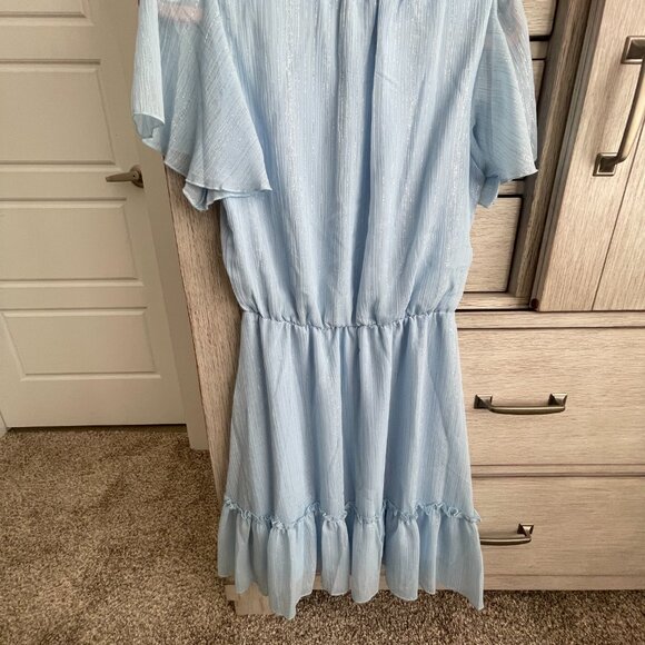 Mountain Valley Trading Dress, Light Blue - Picture 2 of 2